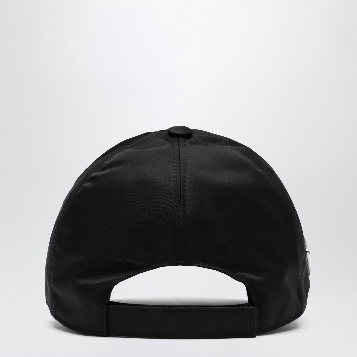 Prada Black Re-Nylon Baseball Cap Men PRADA