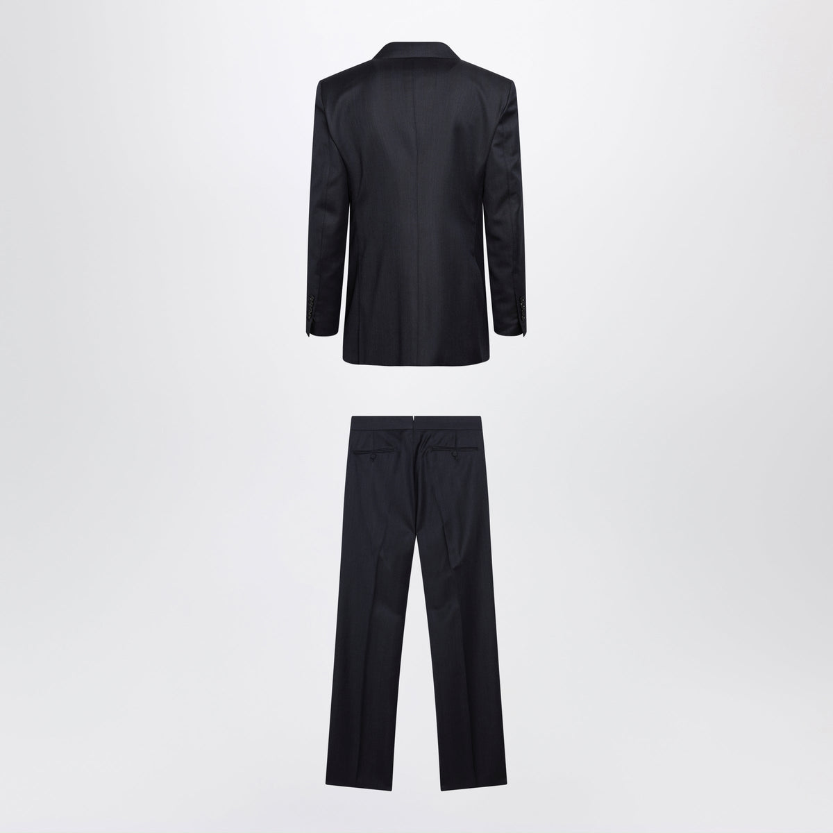 Tom Ford Navy Double-Breasted Wool Suit Men TOM FORD