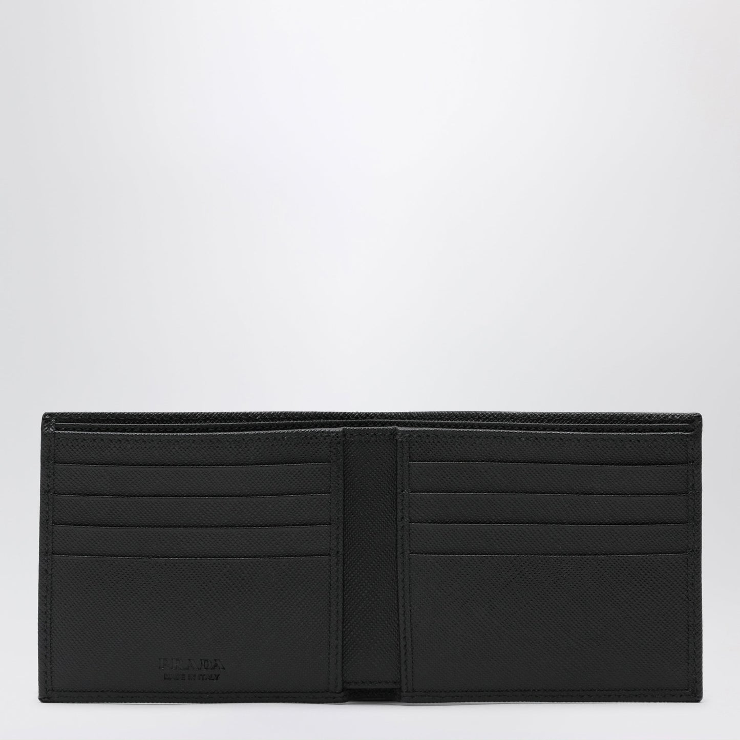 Prada Black Saffiano Wallet Men PRADA