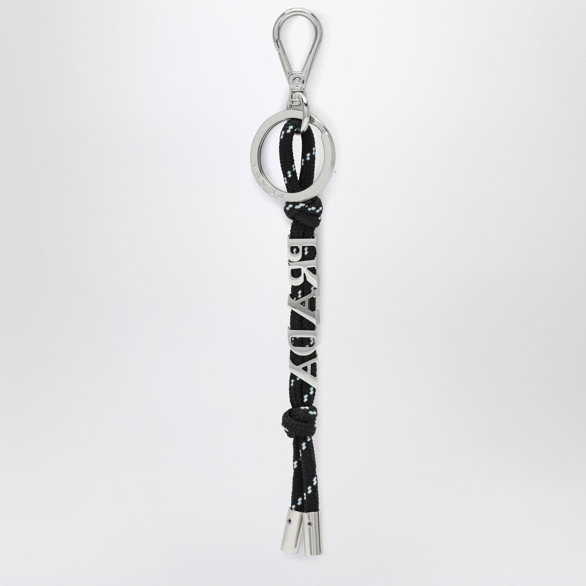 Prada Prada Speedrock Key Holder In Black Ribbon Men Men PRADA