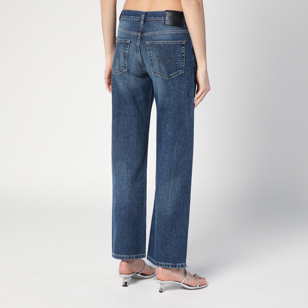 Marc Jacobs Blue Washed-Effect Jeans Women MARC JACOBS