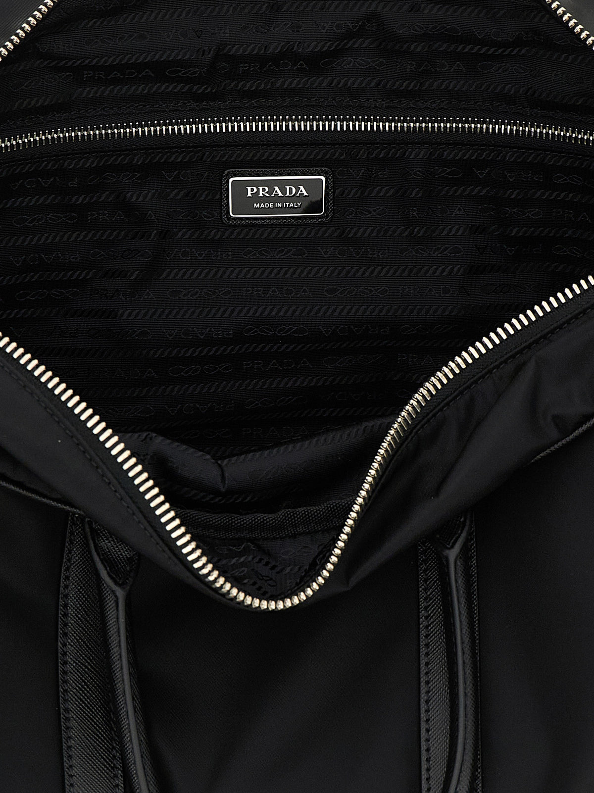 Prada Men Re-Nylon And Saffiano Travel Bag PRADA