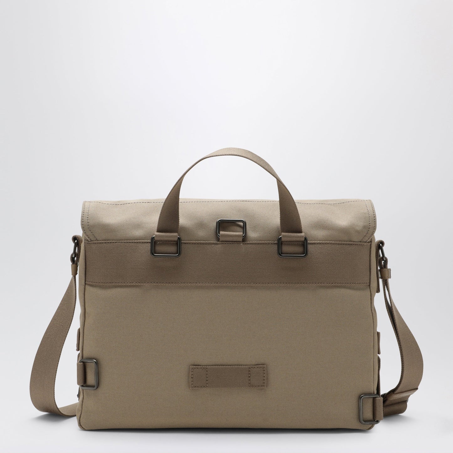 Prada Desert-Colored Canvas Crossbody Bag Men PRADA
