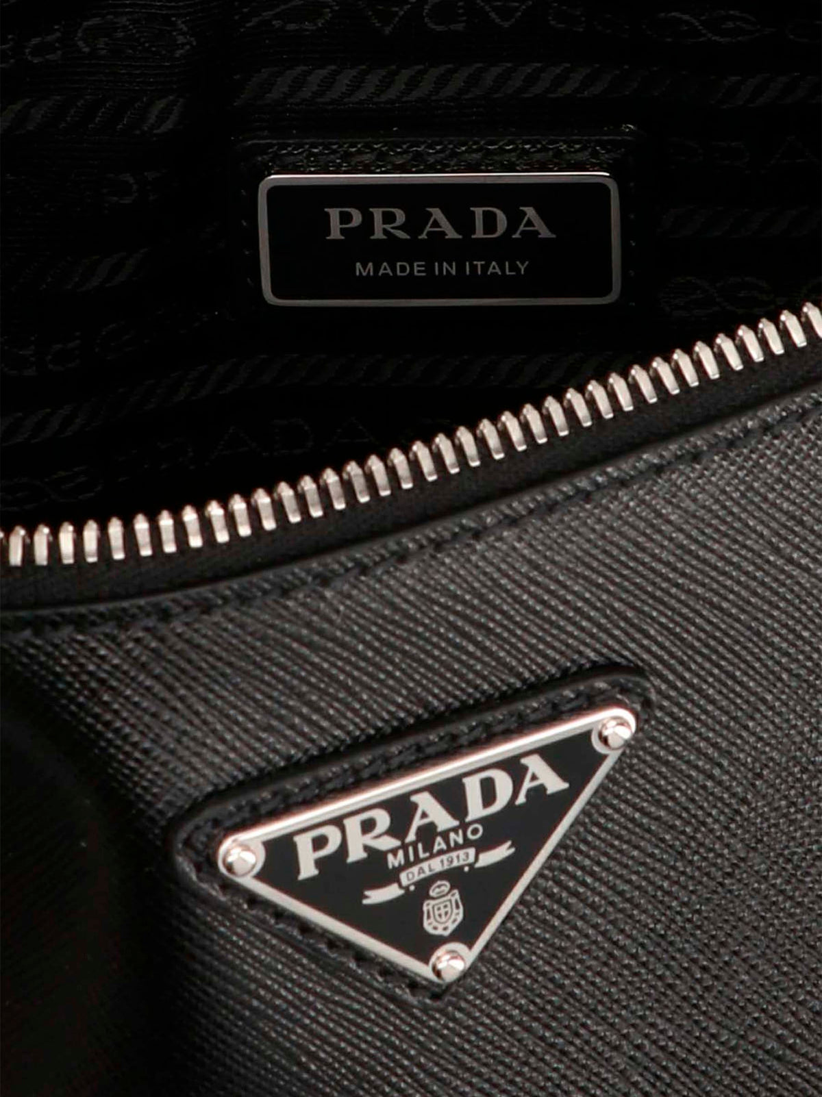 Prada Men Re-Nylon & Saffiano Crossbody Bag PRADA