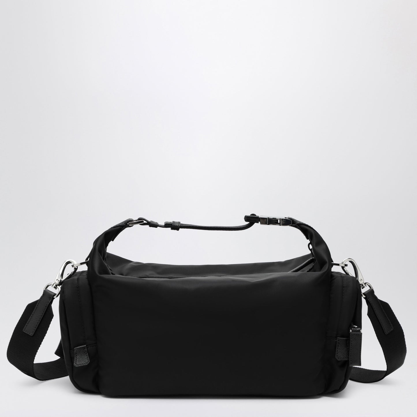Prada Black Re-Nylon And Saffiano Shoulder Bag Men PRADA