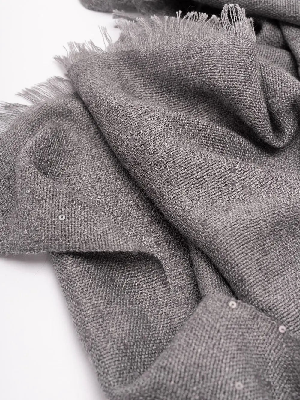 Brunello Cucinelli Women Cashmere And Silk `Diamond` Yarn Scarf BRUNELLO CUCINELLI