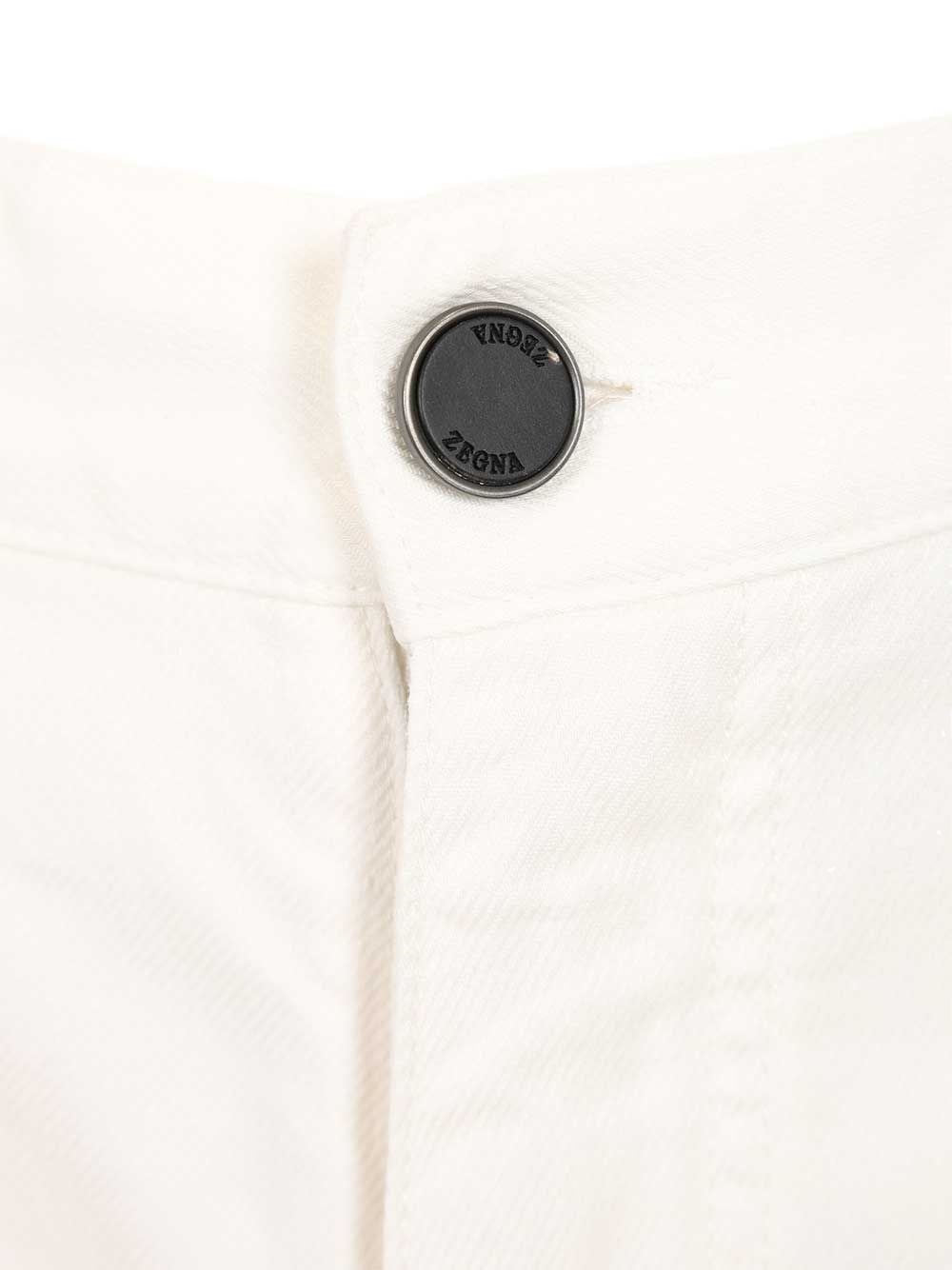 Zegna Men Roccia Trousers In Linen And Cotton ZEGNA
