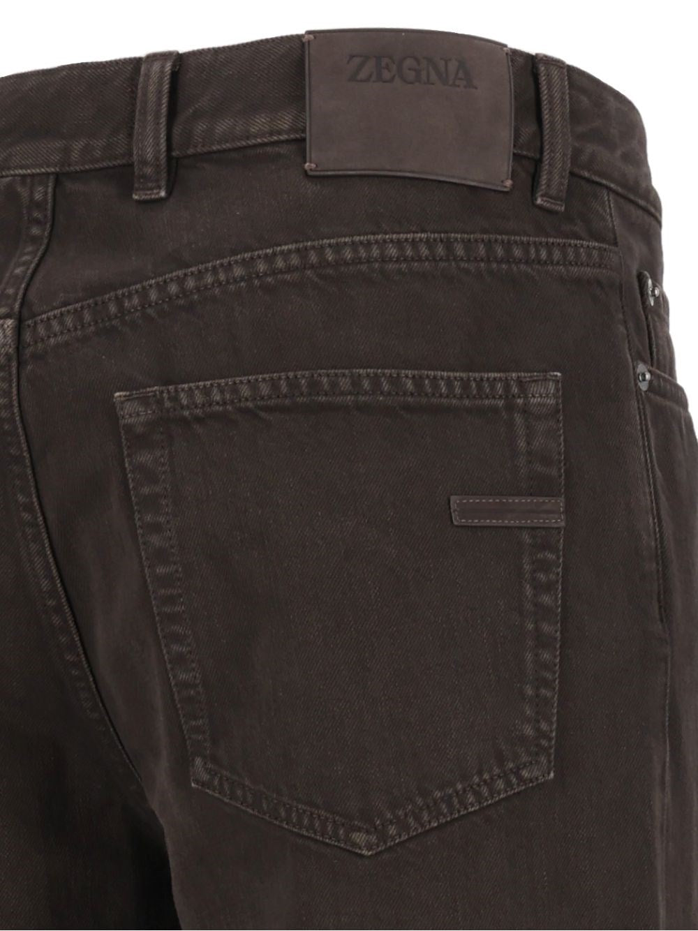 Zegna Men "Citye" Cotton Jeans ZEGNA