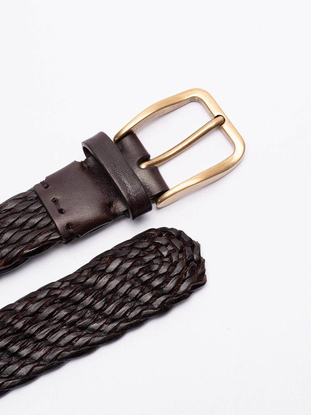Brunello Cucinelli Men Calfskin Belt BRUNELLO CUCINELLI