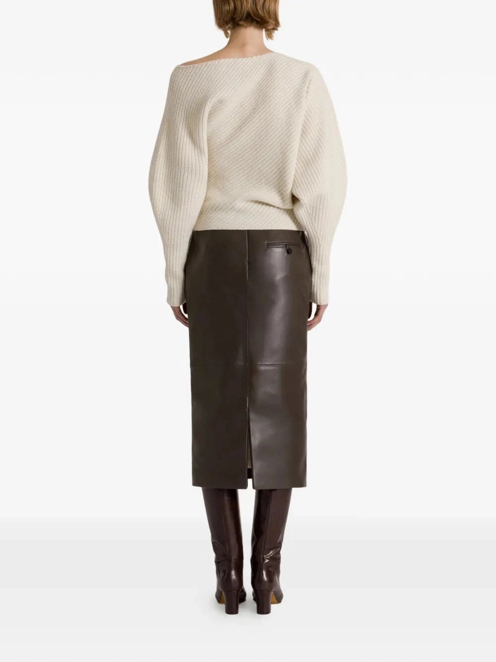 Alberta Ferretti Women Wide Boat-Neck Sweater ALBERTA FERRETTI