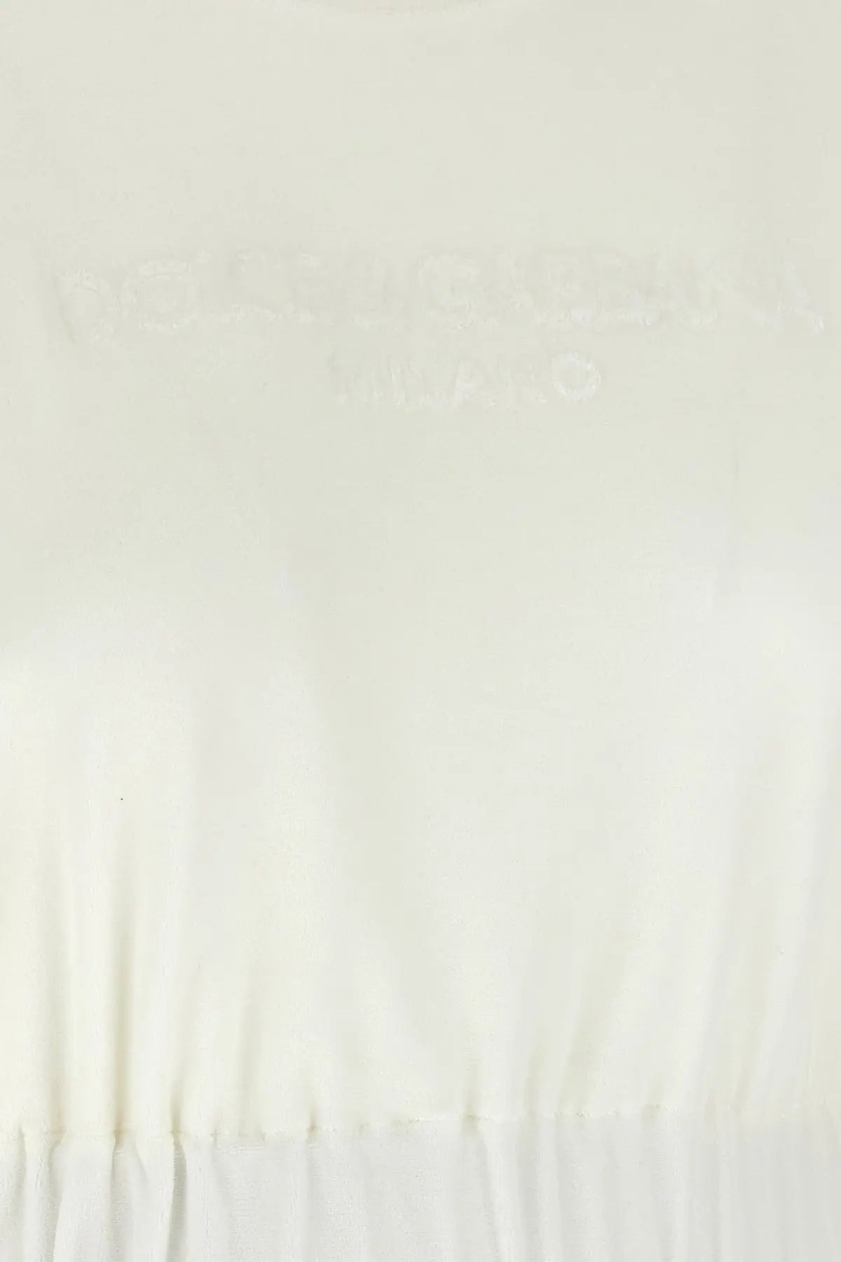 Dolce & Gabbana Women Logo Chenille Top DOLCE & GABBANA