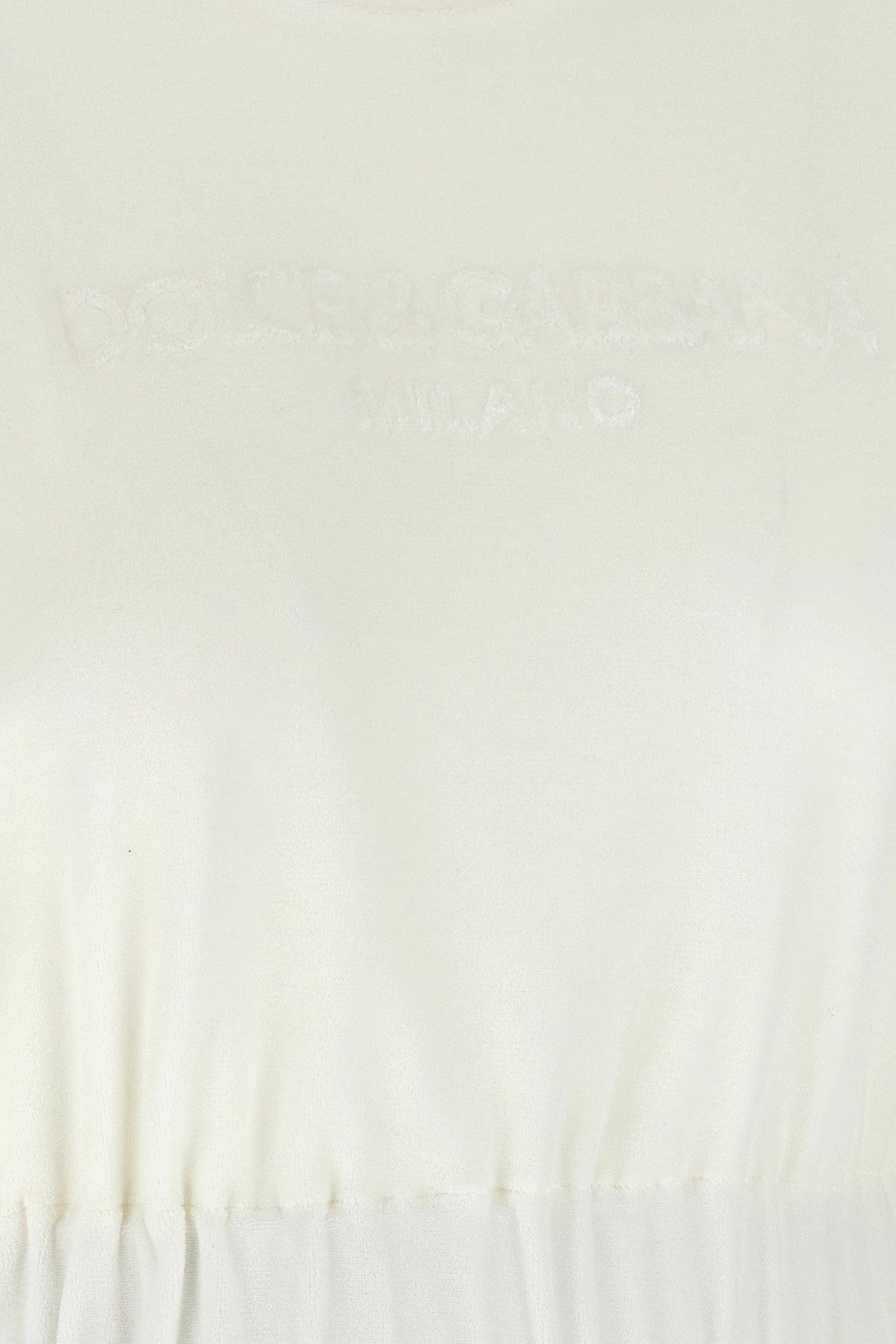 Dolce & Gabbana Women Logo Chenille Top DOLCE & GABBANA