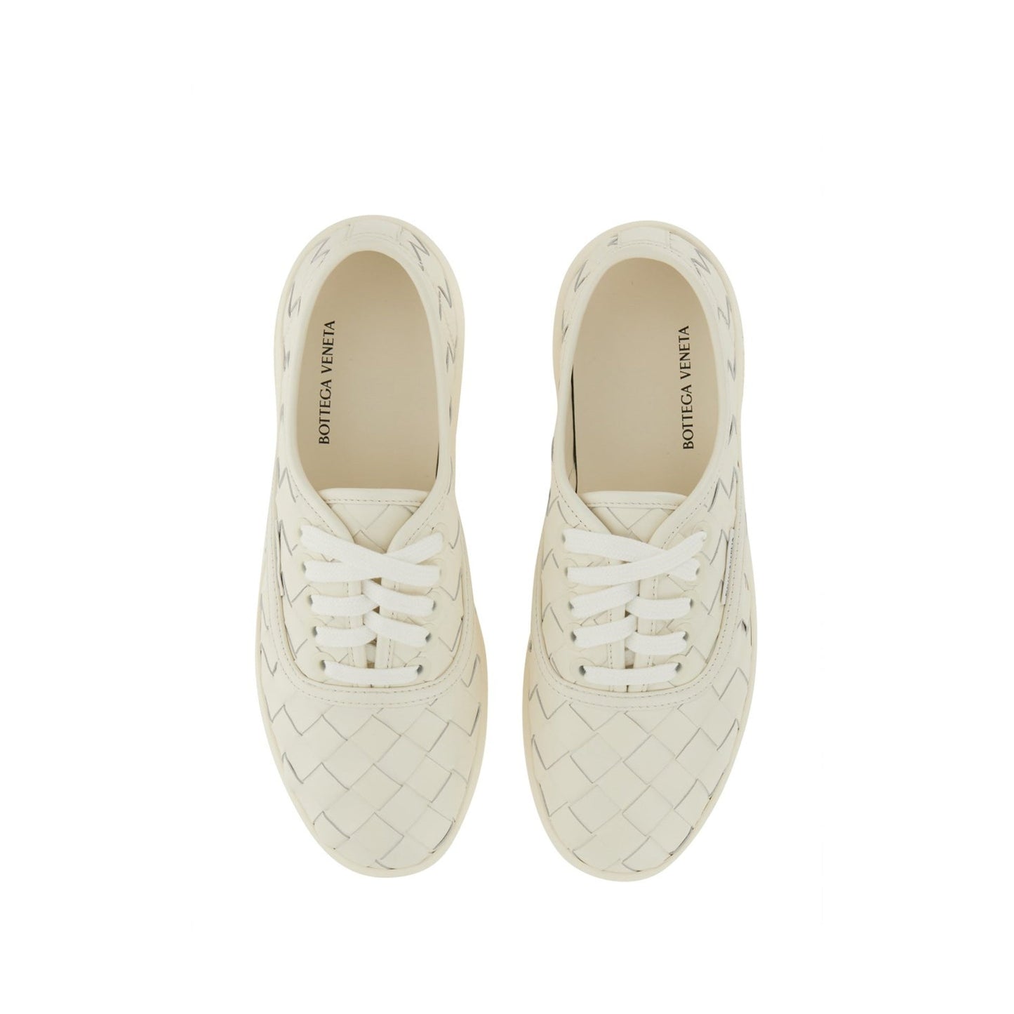 Bottega Veneta Intrecciato Leather Sneakers Men BOTTEGA VENETA