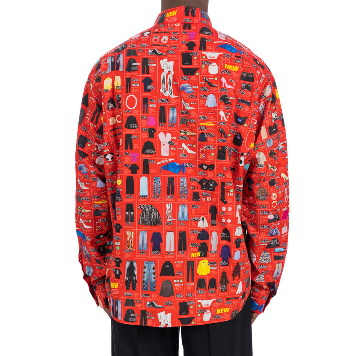 Balenciaga Printed Shirt Men BALENCIAGA