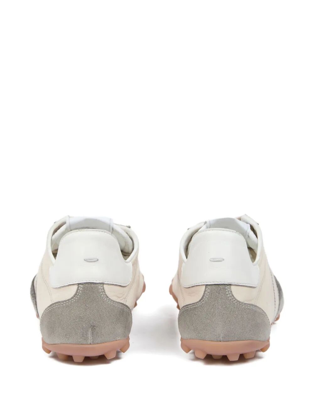 Maison Margiela Men Sprinters Vintage Finish Suede And Leather Sneakers MAISON MARGIELA