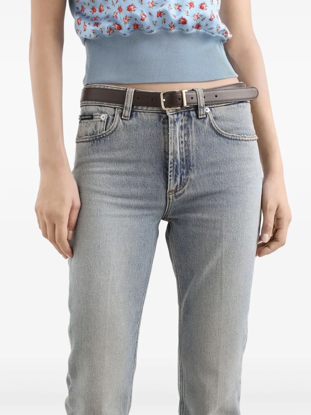 Dolce & Gabbana Women 5-Pocket Denim Trousers DOLCE & GABBANA