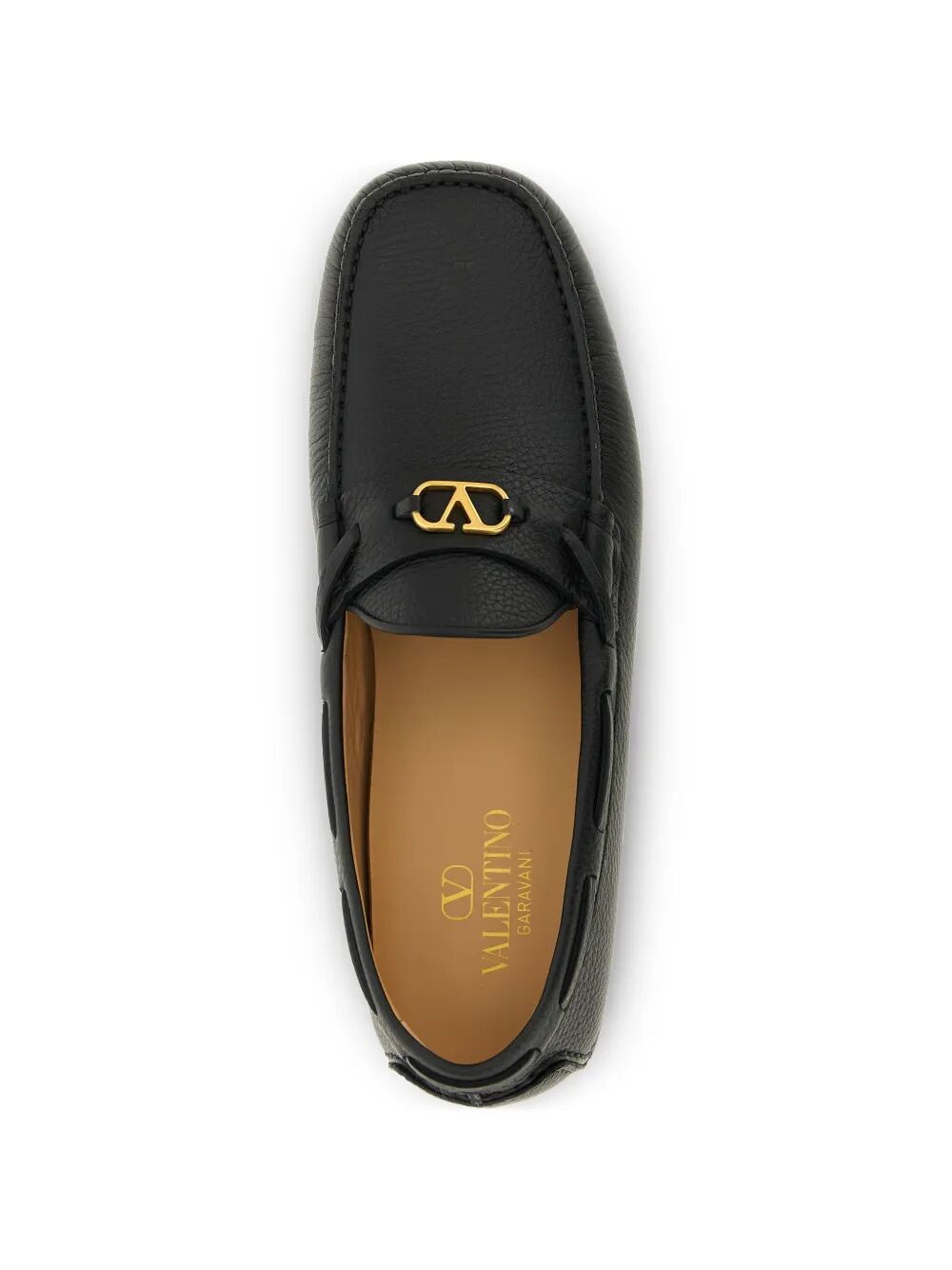 Valentino Garavani Men Driver Fastaway Leather Loafers VALENTINO GARAVANI