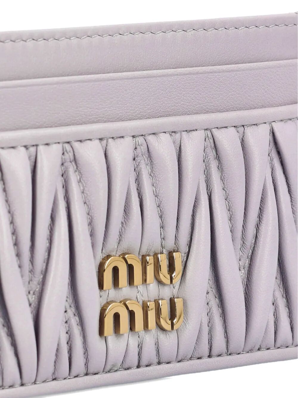 Miu Miu Women Portacarte In Nappa Matelassé MIU MIU