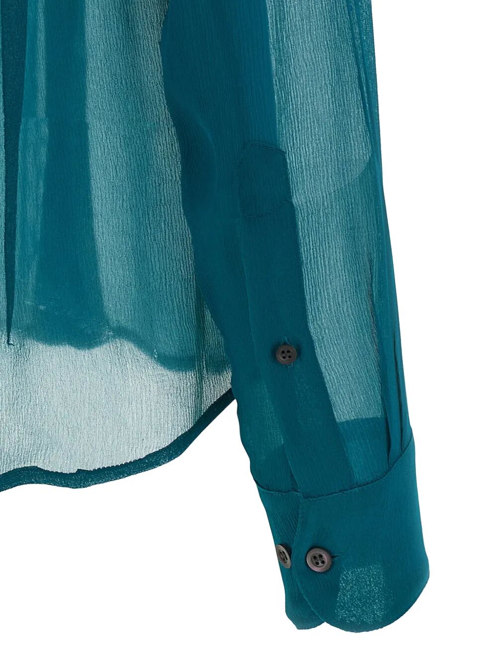 Dries Van Noten Women Chowsa Embellished Shirt In Sheer Viscose DRIES VAN NOTEN