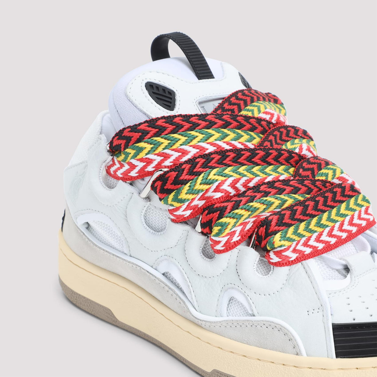 Lanvin Leather Curb Sneakers Unisex LANVIN