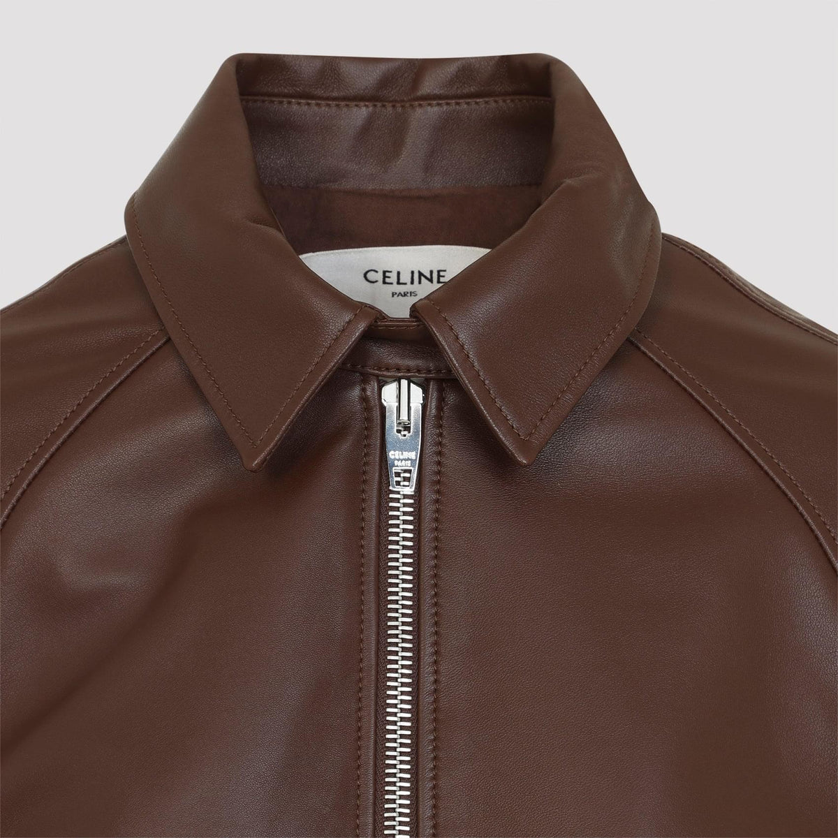 Celine Lamb Leather Jacket Women CELINE