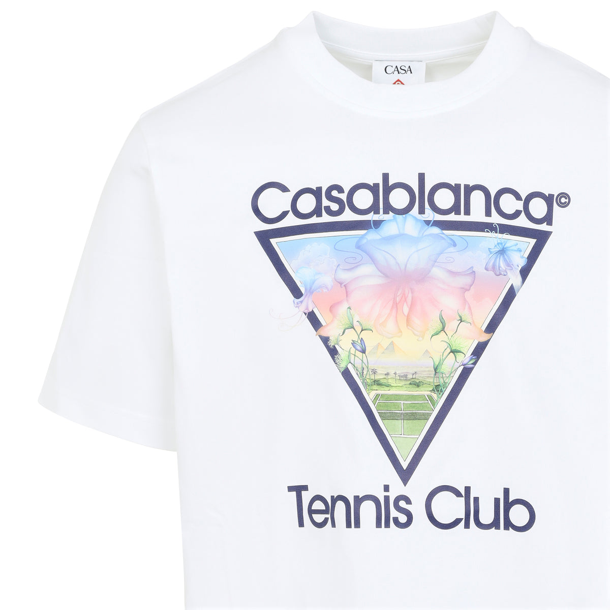 Casablanca Tennis Club Icon Printed Classic T-Shirt Men CASABLANCA