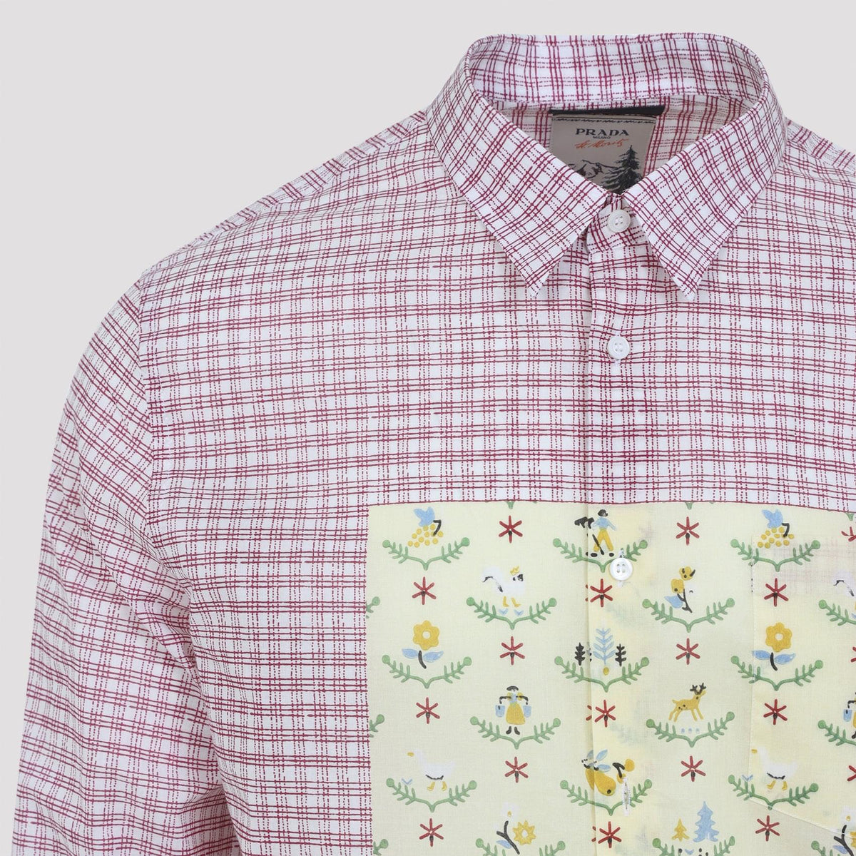 Prada Cotton Shirt Men PRADA