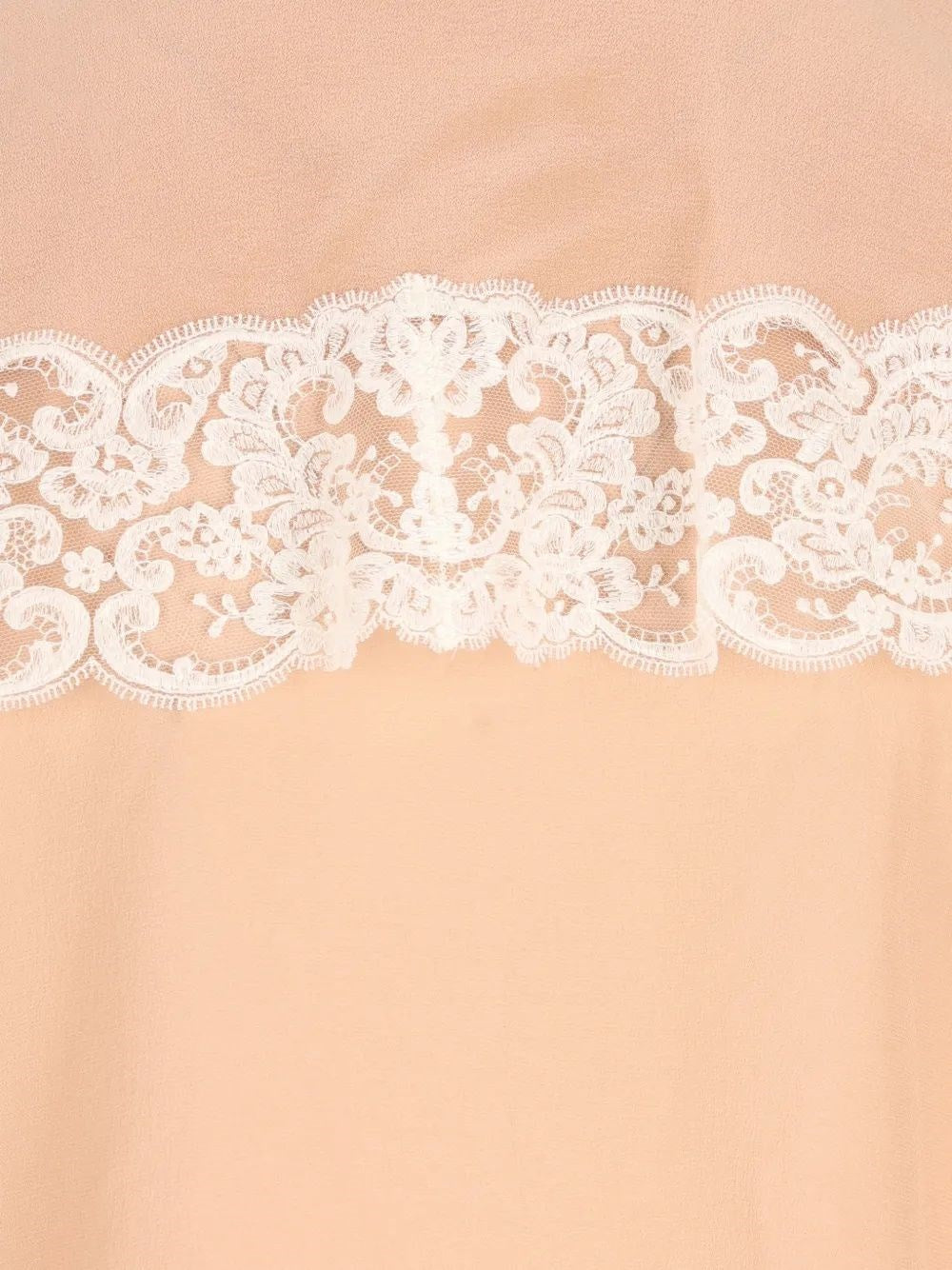 Chloe' Women Shirt With Laces CHLOE