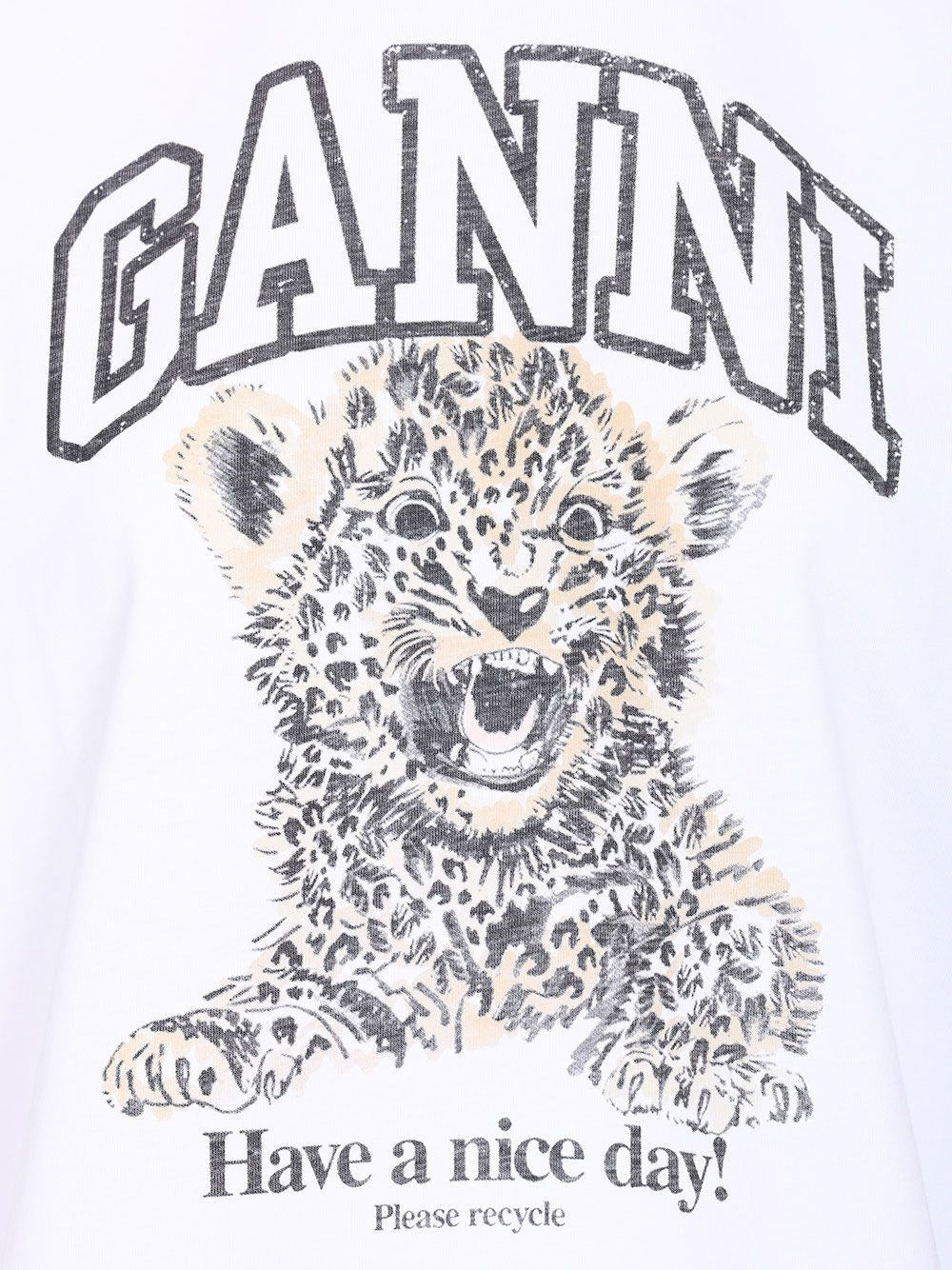 Ganni Women T-Shirt With Print GANNI