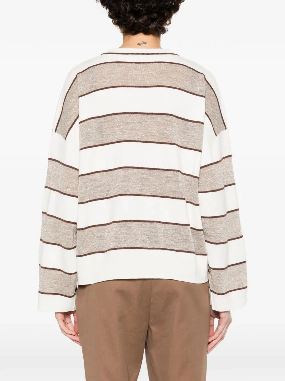 Brunello Cucinelli Women Striped Sweater BRUNELLO CUCINELLI