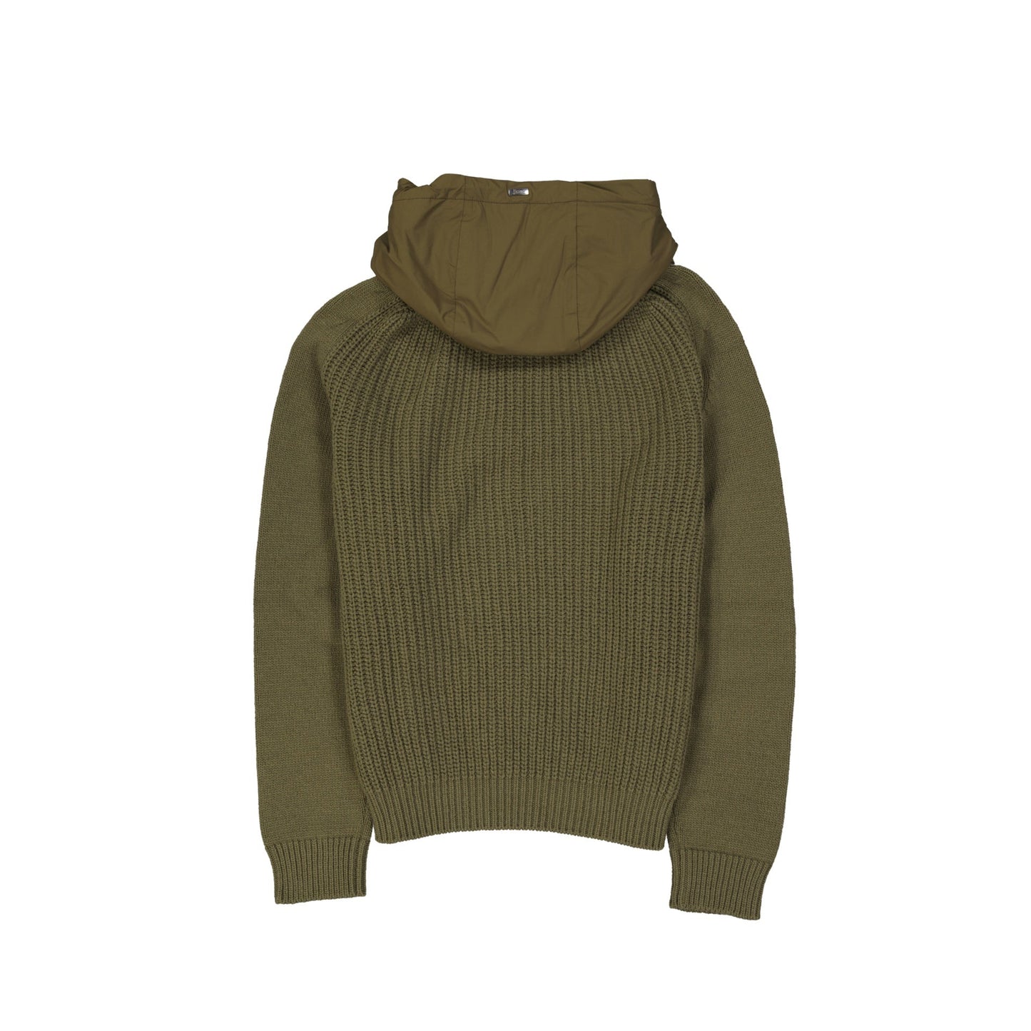 Herno Long-Sleeved Hooded Knitted Jumper Men HERNO
