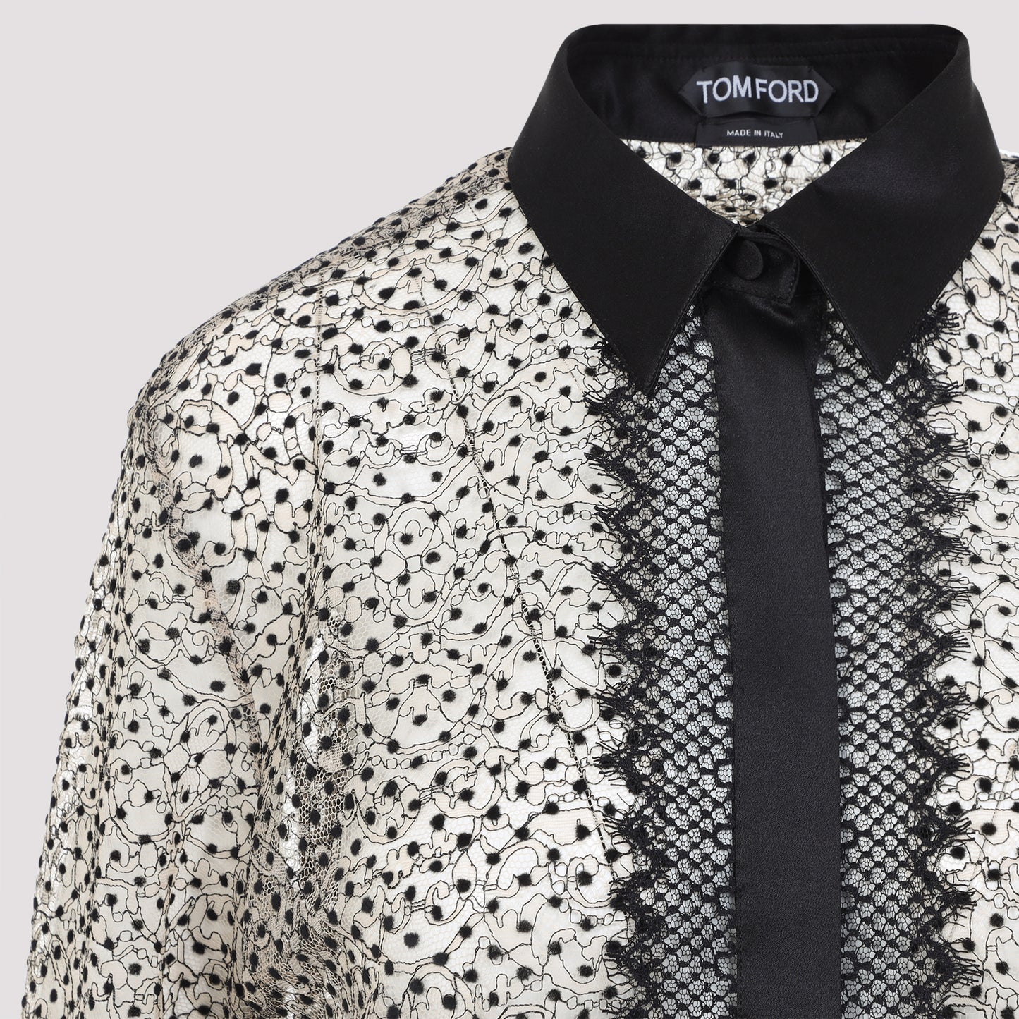 Tom Ford Flock Polka Dot Shirt Women TOM FORD