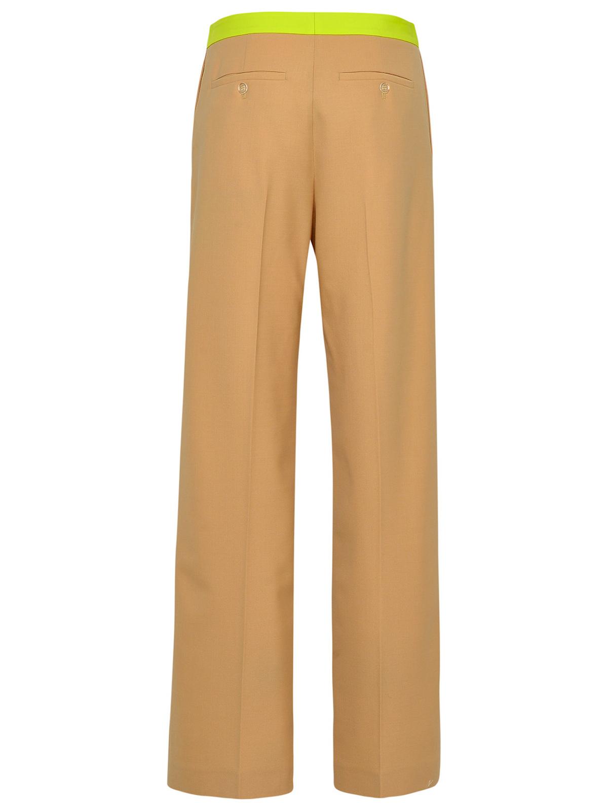 Off-White Beige Wool Blend Active Pants Women OFF-WHITE