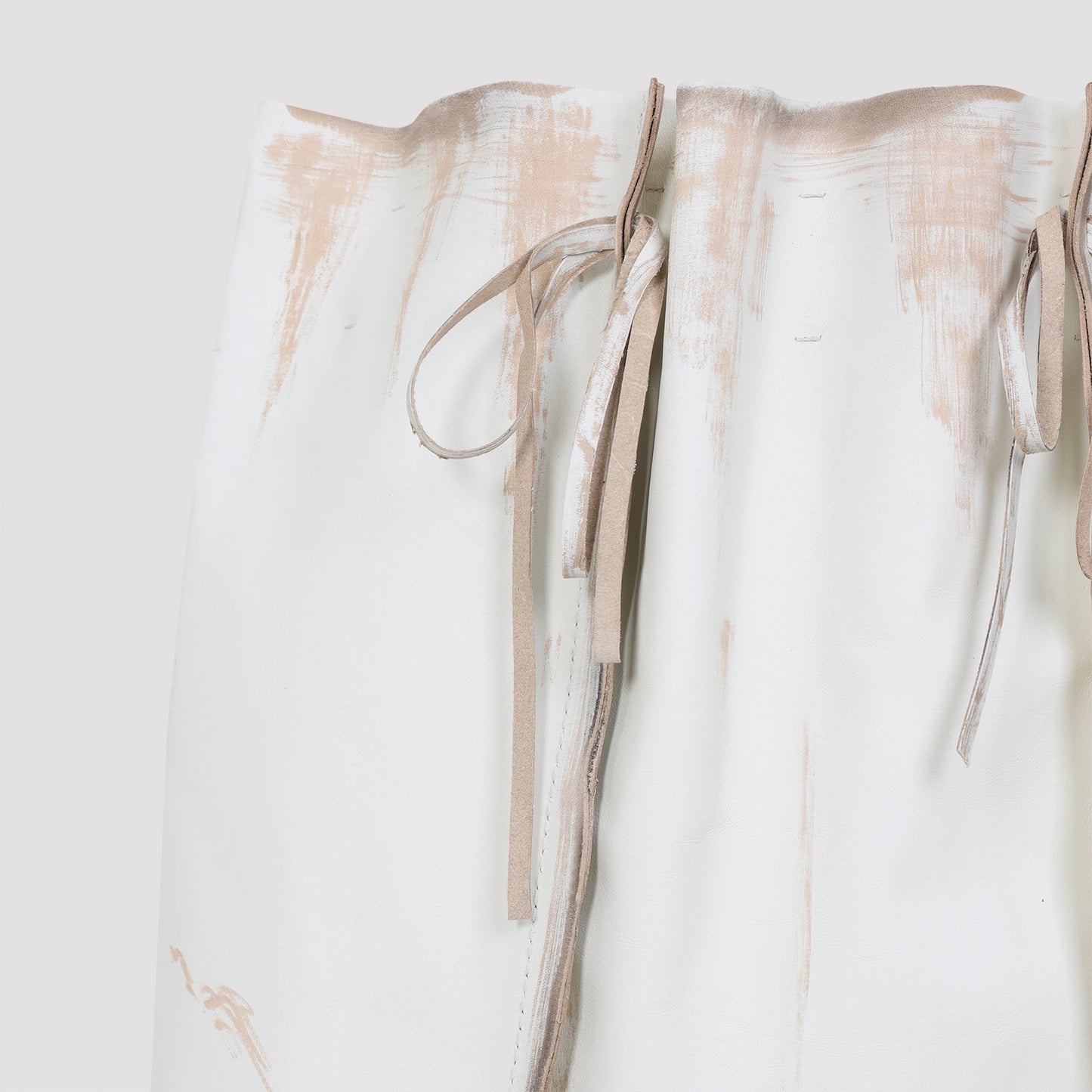 Prada Calf Leather Midi Skirt Women PRADA