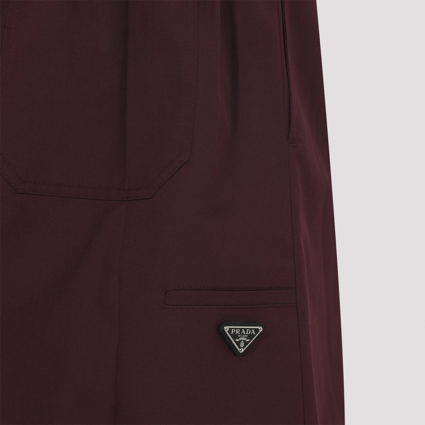 Prada Polyester Midi Skirt Women PRADA