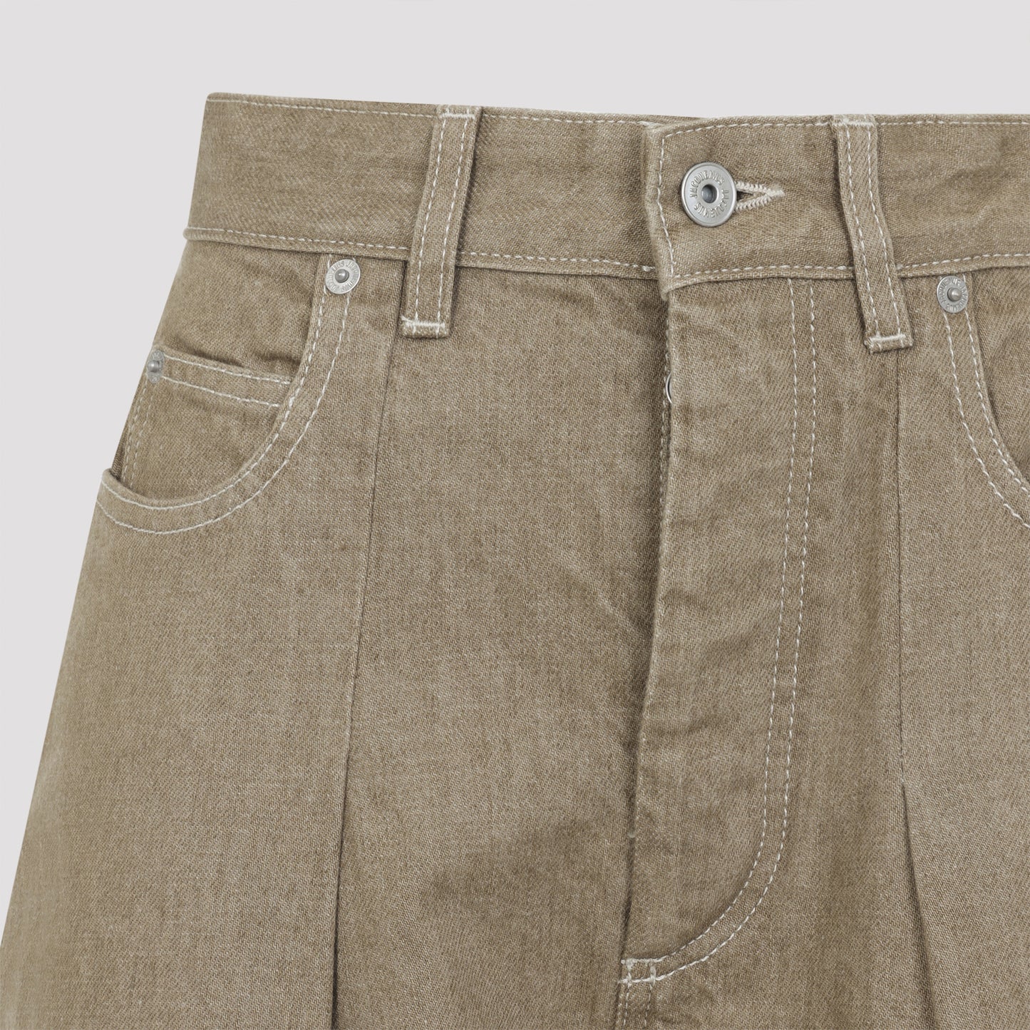 Jacquemus The Ovalo De-Nîmes Jeans Women JACQUEMUS