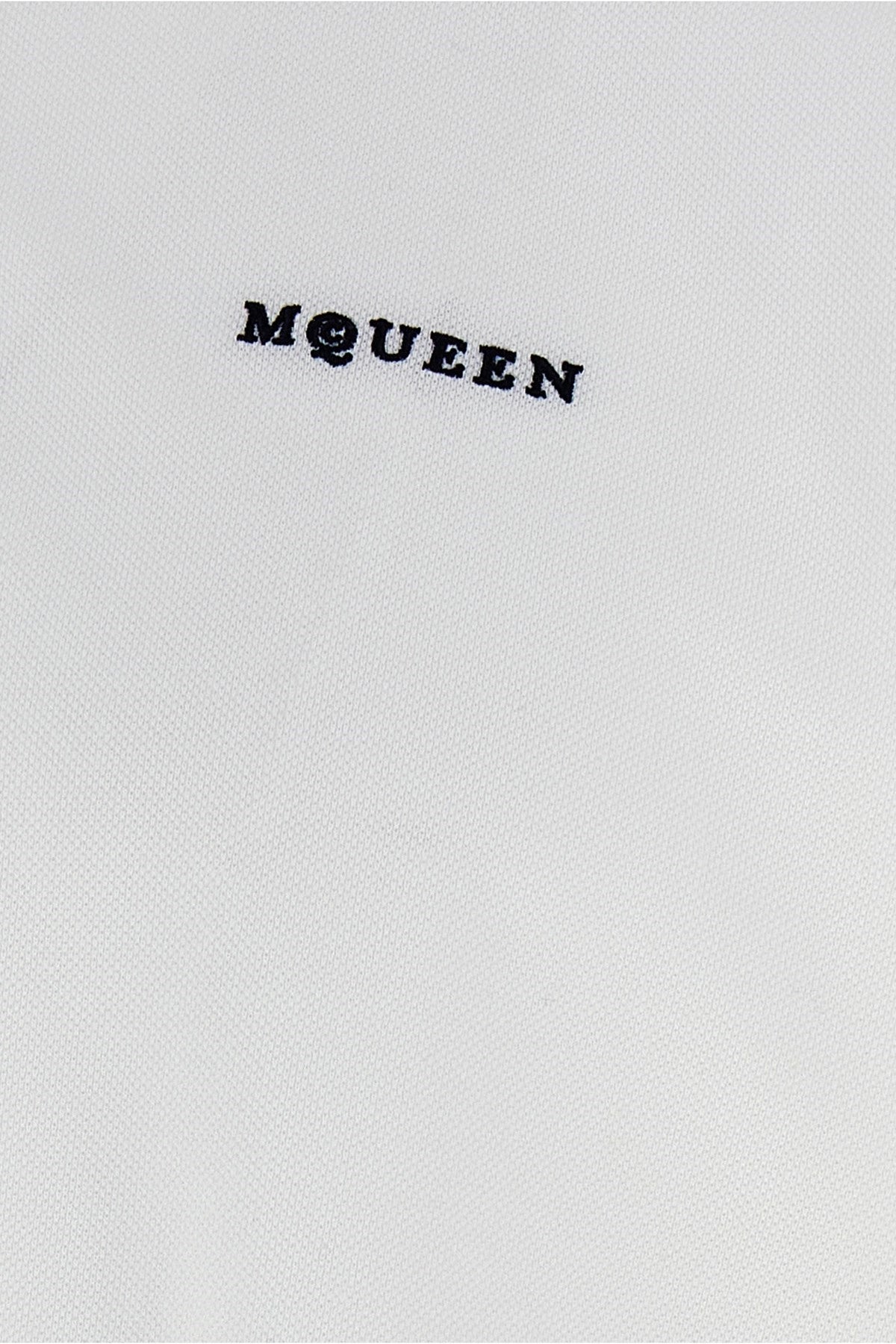 Mcqueen Men Logo Embroidery Polo Shirt ALEXANDER MCQUEEN