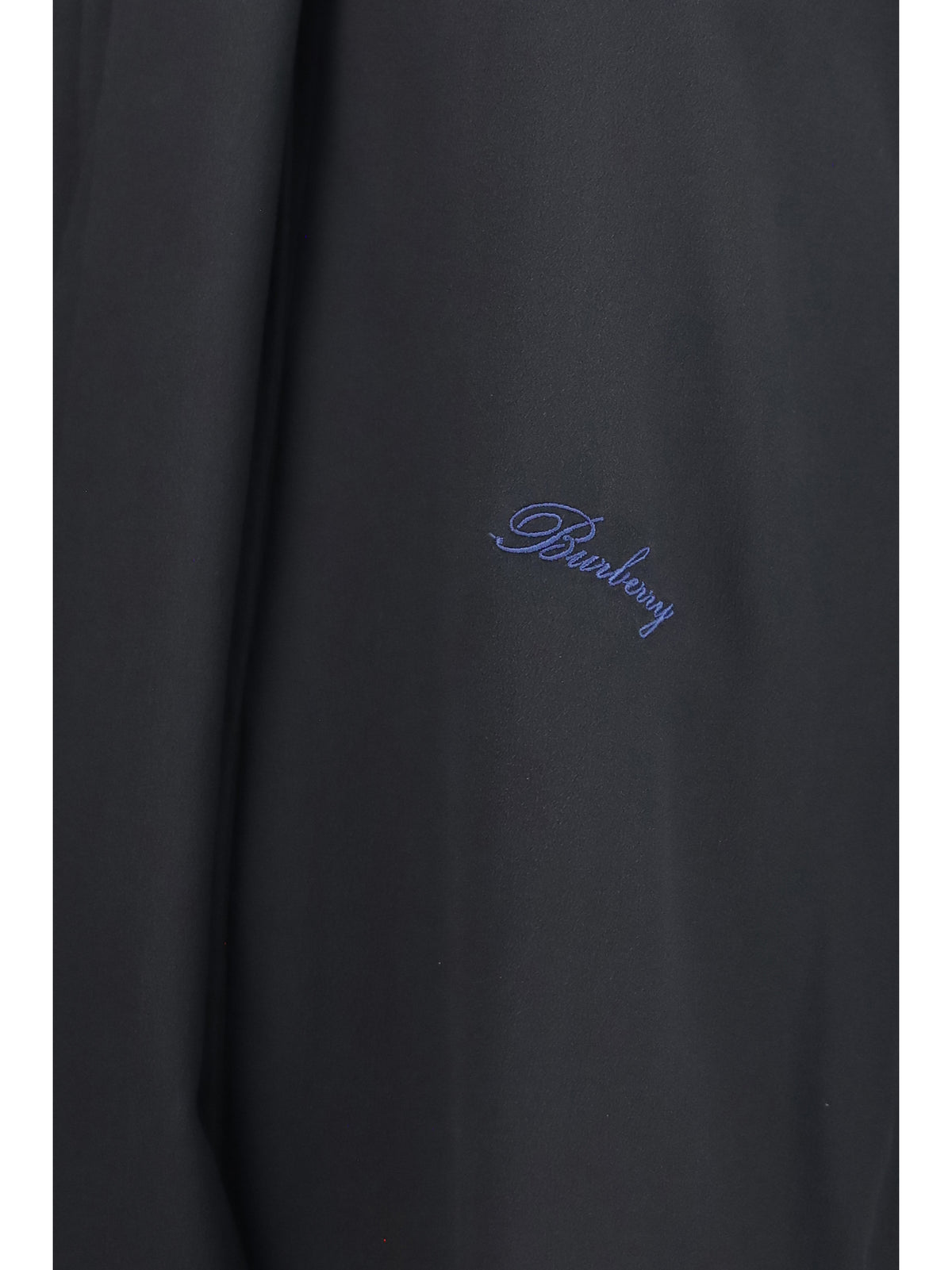 Burberry Women Silk Blouse With Embroidered Logo And Scarf Detail BURBERRY
