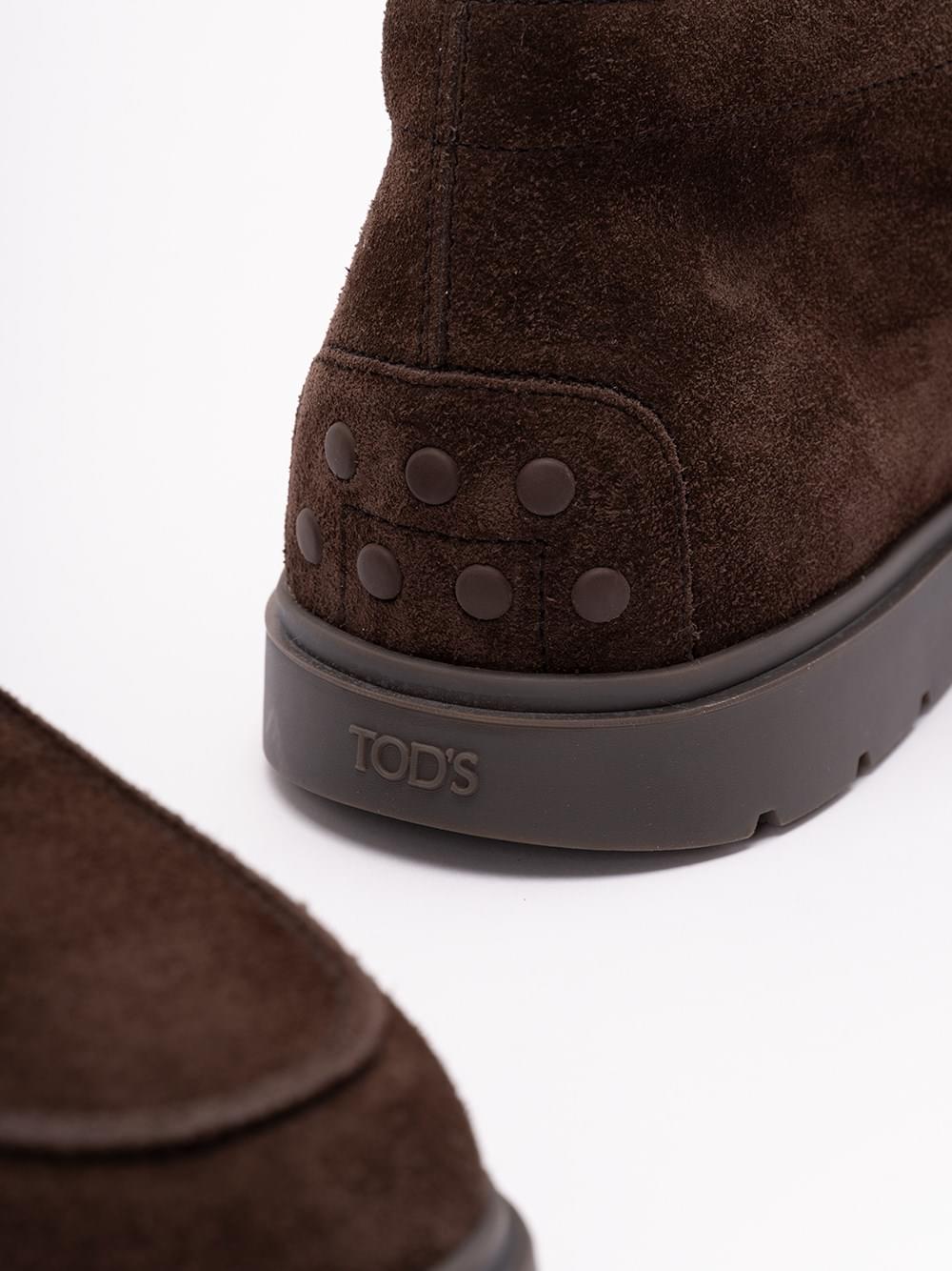 Tod's Men Ankle Boots In Suede Leather TOD'S