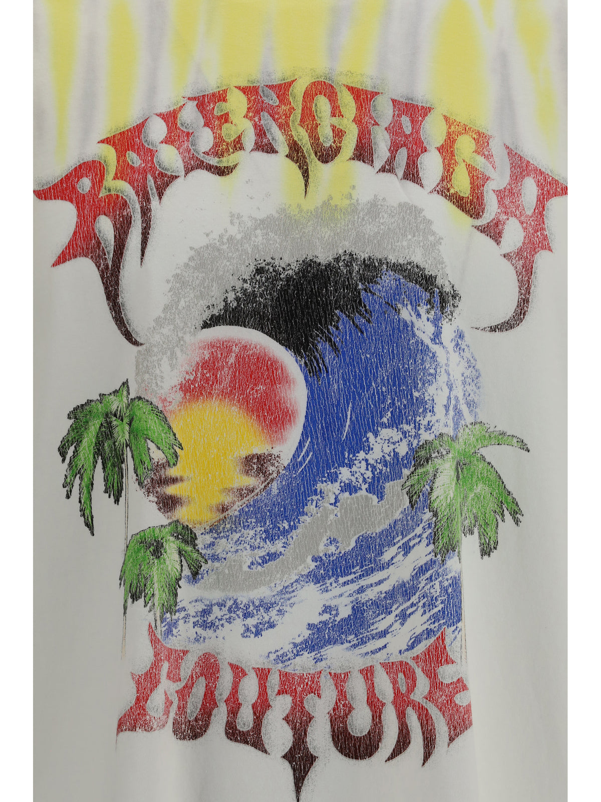 Balenciaga Men Extreme Tie Dye T-Shirt BALENCIAGA