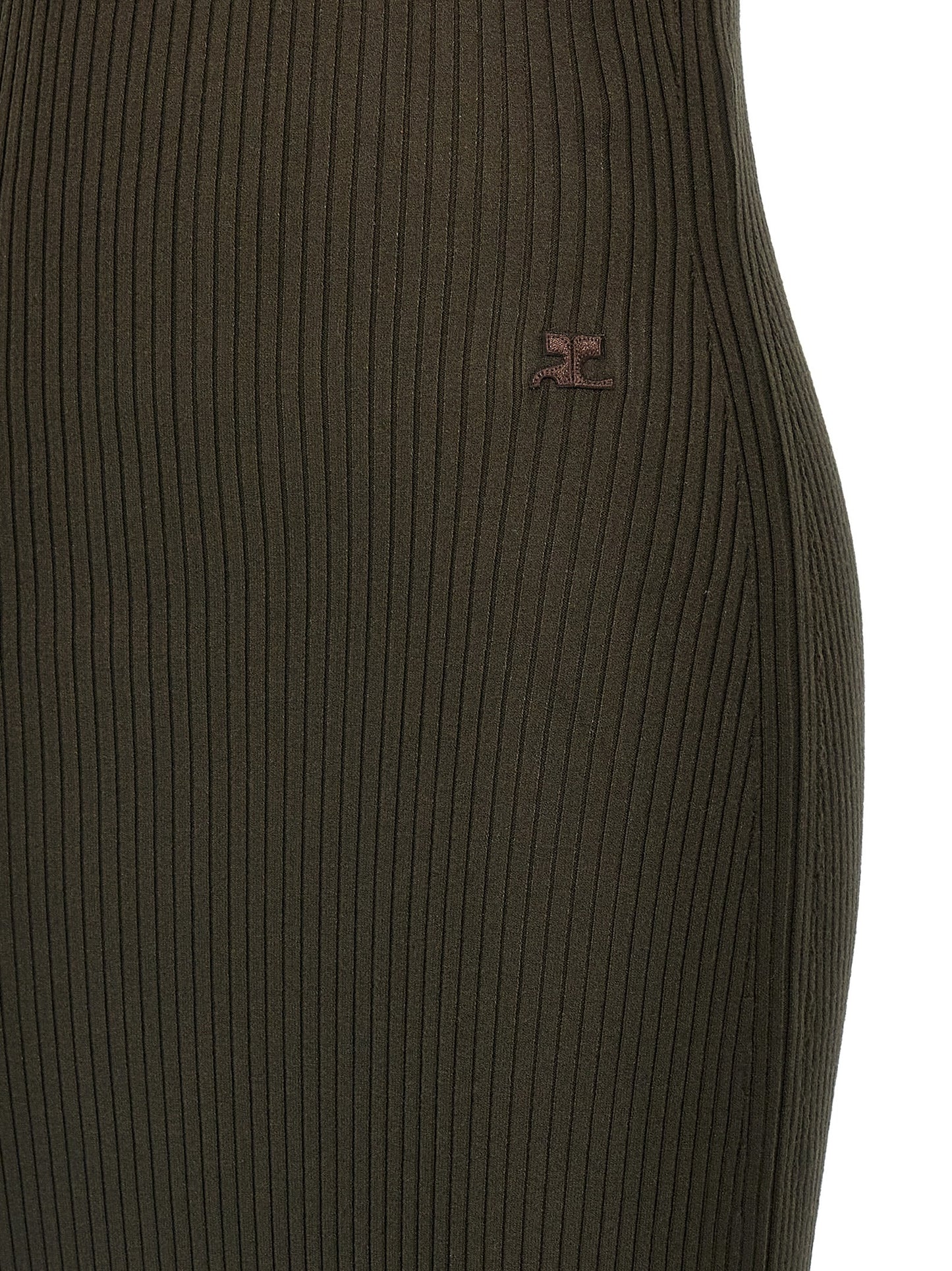 Courreges Women 'Twist Rib Knit Long' Dress COURREGES