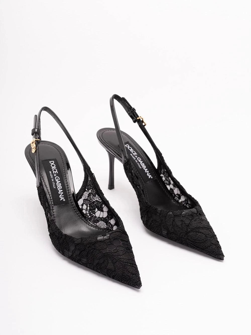 Dolce & Gabbana Women Lace Slingback DOLCE & GABBANA
