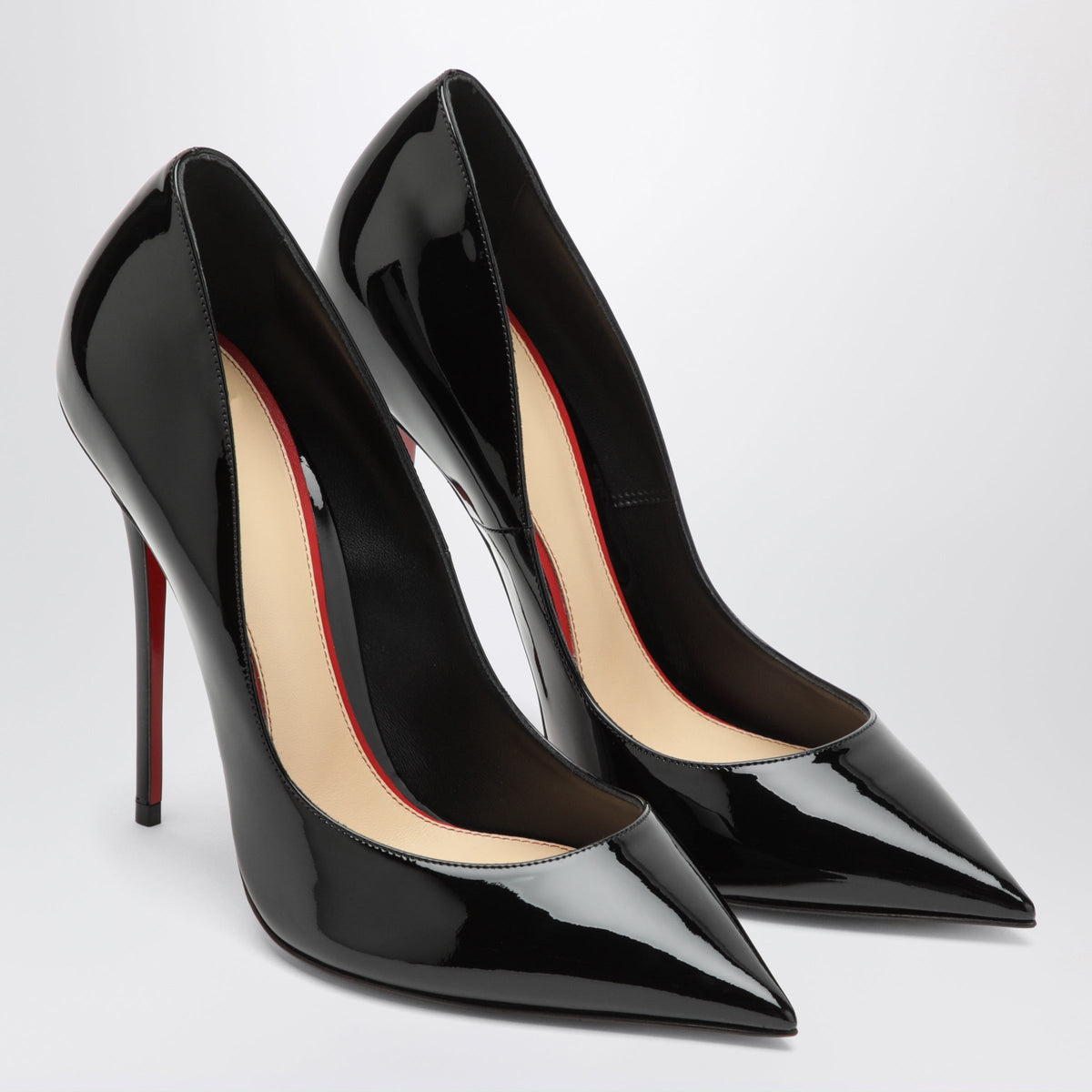 Christian Louboutin Black Pigalle Pumps In Leather Women CHRISTIAN LOUBOUTIN