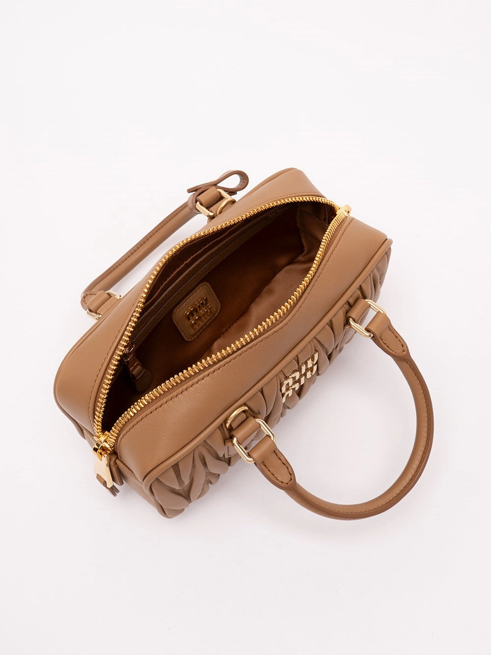 Miu Miu Women `Arcadie` Matelassé Nappa Leather Bag MIU MIU