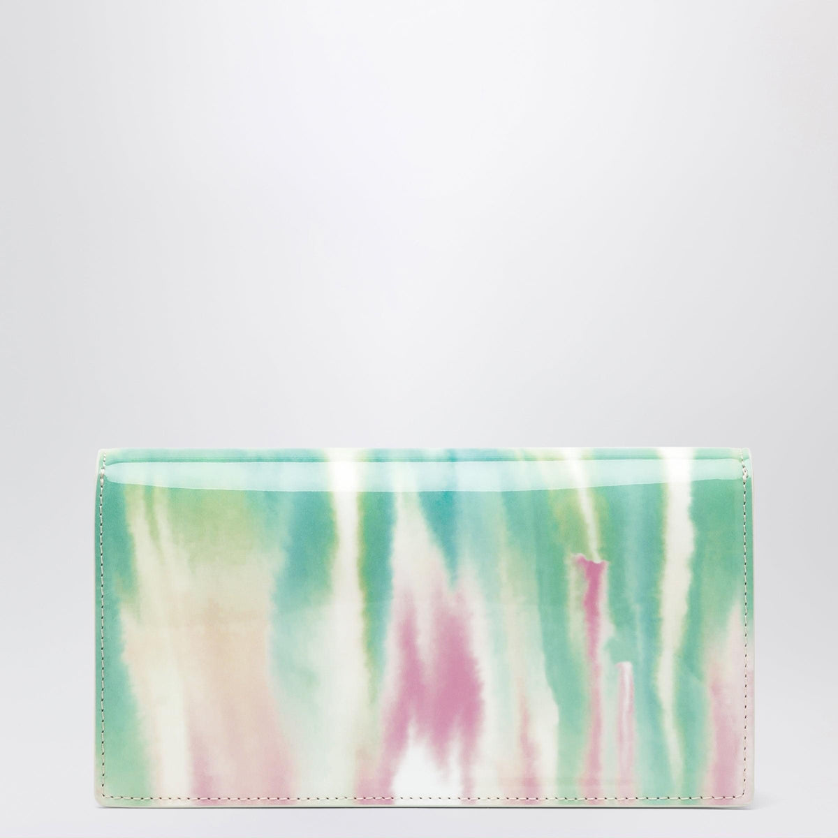 Christian Louboutin Bettina Clutch In Multicoloured Crepe Satin Women CHRISTIAN LOUBOUTIN