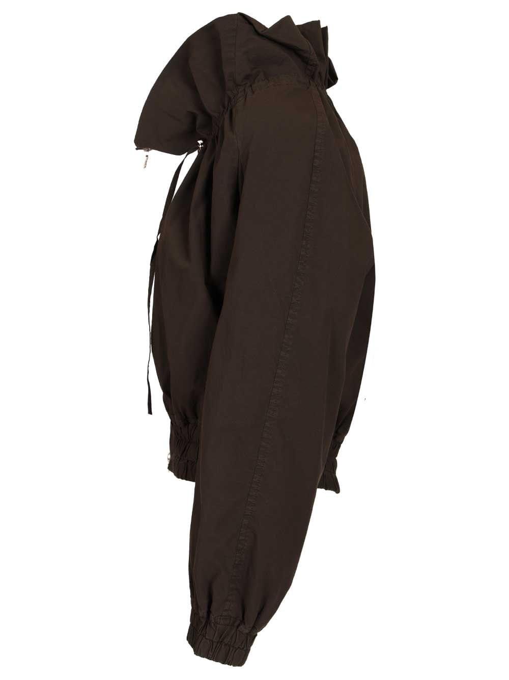 Dries Van Noten Women Cotton Blend Ruffled Jacket DRIES VAN NOTEN