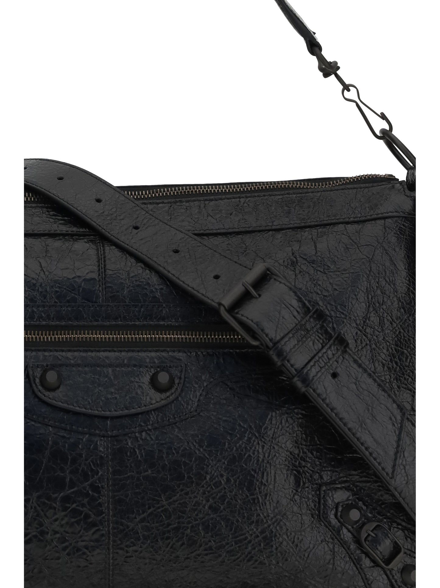Balenciaga Men Le City Moto Medium Shoulder Bag BALENCIAGA