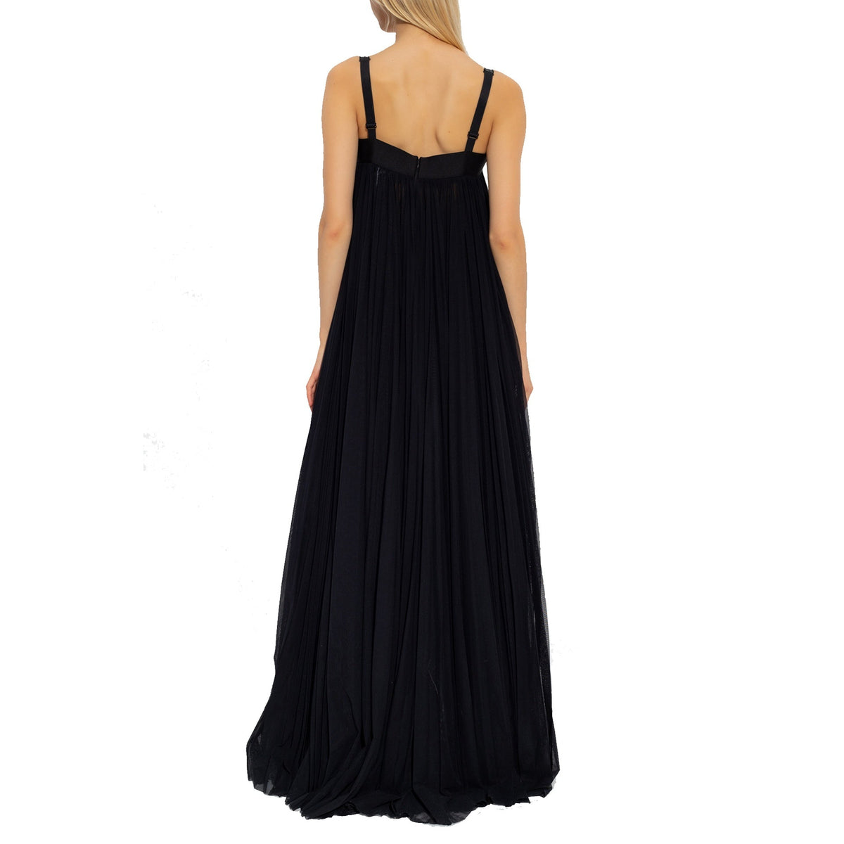 Dolce & Gabbana Maxi Pleated Dress Women DOLCE & GABBANA