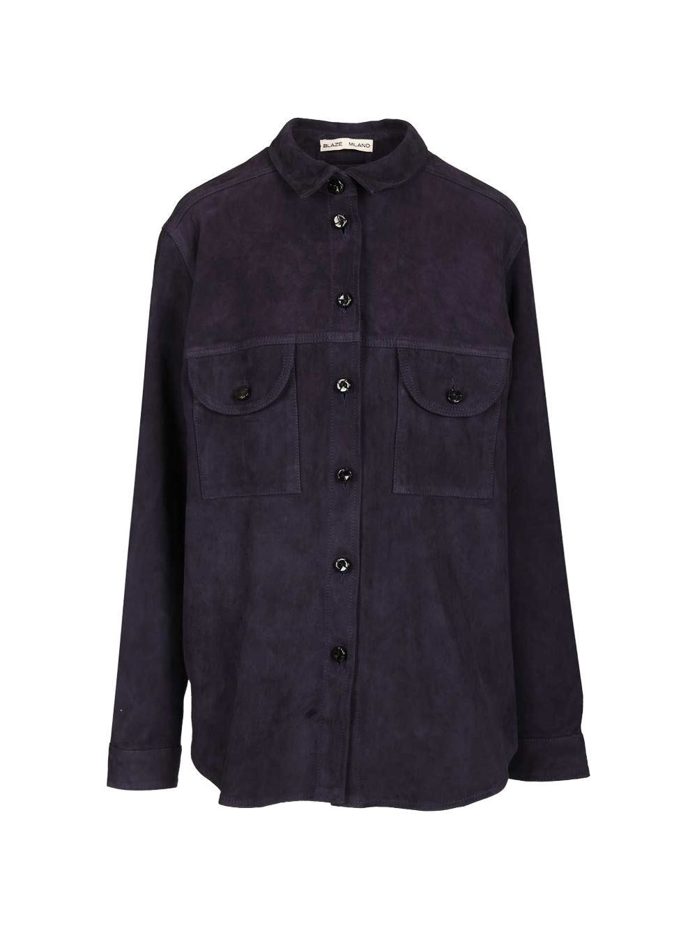 Blazé Milano Women Viva Berber Suede Shirt BLAZE MILANO