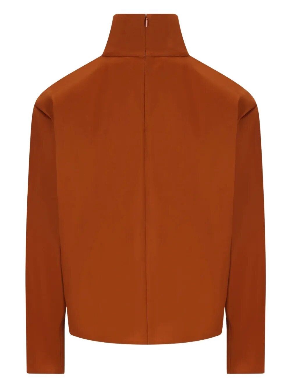 Saint Laurent Women Silk High-Neck Top SAINT LAURENT